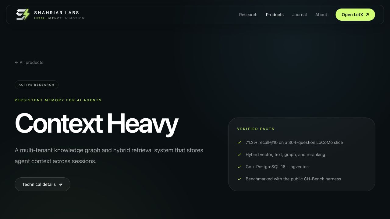 Context-Heavy — public product website captured September 2026